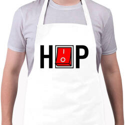 printfashion HIP-HOP - Kötény - Fehér (4910321)