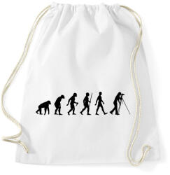 printfashion Videós/Fotós evolúció - Sportzsák, Tornazsák - Fehér (5250679)