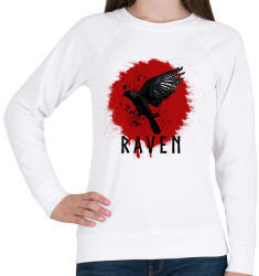 printfashion RAVEN - Női pulóver - Fehér (1693319)