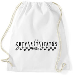 printfashion Kutyasétáltatás - Sportzsák, Tornazsák - Fehér (1689350)