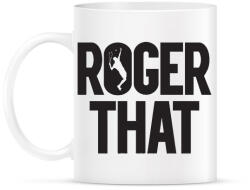 printfashion Roger That? - Bögre - Fehér (2569922)