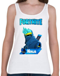 printfashion Fortnite Ninja - Női atléta - Fehér (4561975)