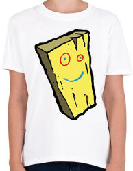printfashion Ed | Edd | Edy - Deszka - Gyerek póló - Fehér (2367404)