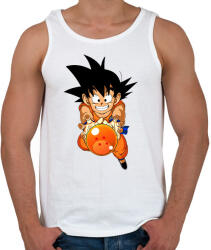 printfashion goku - Férfi atléta - Fehér (12222362)