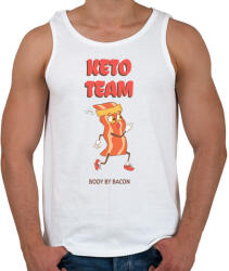 printfashion ketoteam - Férfi atléta - Fehér (10764054)