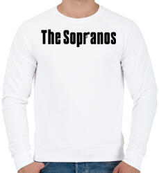printfashion The Sopranos - Férfi pulóver - Fehér (2101582)