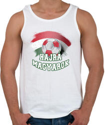 printfashion Hajrá magyarok - Férfi atléta - Fehér (14674360)