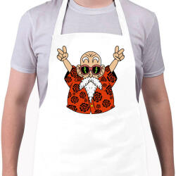 printfashion Zseniális Teknős - Kötény - Fehér (4911275)