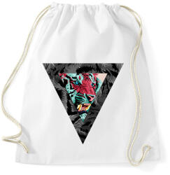 printfashion Triangle designed Lion - Sportzsák, Tornazsák - Fehér (1615714)