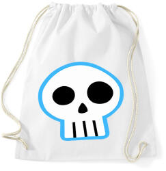 printfashion Sims skull - Sportzsák, Tornazsák - Fehér (2214858)