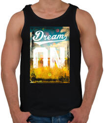 printfashion Álom - Férfi atléta - Fekete (56179)