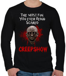printfashion creepshow - Férfi hosszú ujjú póló - Fekete (2202898)