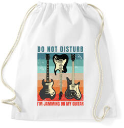 printfashion Gitározok ne zavarj - Sportzsák, Tornazsák - Fehér (14023633)