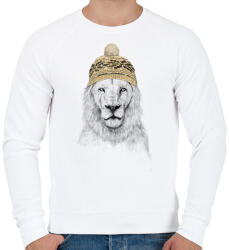 printfashion Winter is coming - Férfi pulóver - Fehér (463240)