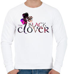 printfashion Black Clover - Férfi pulóver - Fehér (16361147)