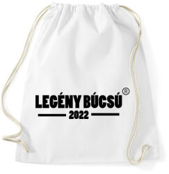 printfashion legénybúcsú 2022 - Sportzsák, Tornazsák - Fehér (5303847)