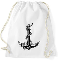 printfashion Horgony - Sportzsák, Tornazsák - Fehér (13789607)