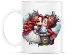 printfashion Szerelmes puszi - Bögre - Fehér (15630740)