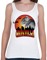 printfashion Chinzilla - Női atléta - Fehér (10954147)