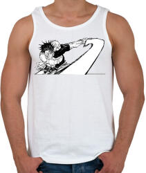 printfashion Toji Fushiguro - Férfi atléta - Fehér (16190011)