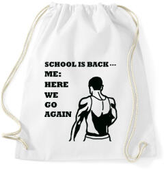 printfashion Ohh sh*t - Sportzsák, Tornazsák - Fehér (1957386)