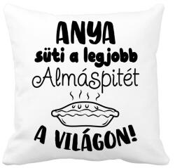 printfashion Anya süti a legjobb almáspitét a világon - Párnahuzat, Díszpárnahuzat - Fehér (16564503)