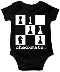 printfashion Checkmate. - Baba Body - Fekete (7456417)