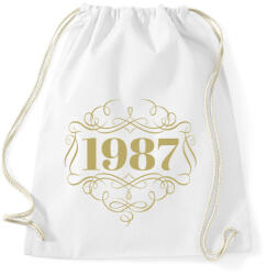 printfashion 1987 - Sportzsák, Tornazsák - Fehér (4457411)