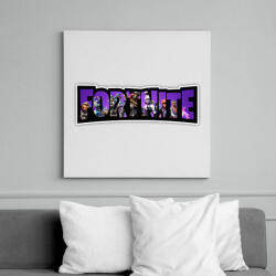 printfashion Fortnite season6 - Vászonkép - Fehér (6635042)