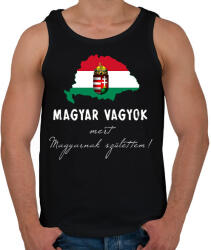 printfashion magyar vagyok - Férfi atléta - Fekete (1752734)