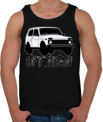printfashion OFF ROAD - Férfi atléta - Fekete (5517695)