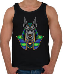 printfashion anubis - Férfi atléta - Fekete (13718896)
