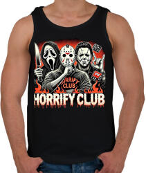 printfashion Horrify Club - Férfi atléta - Fekete (16817729)