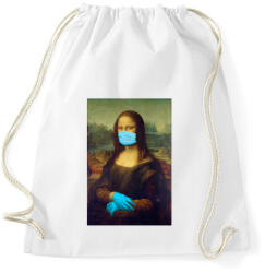 printfashion Covid Mona - Sportzsák, Tornazsák - Fehér (3232584)