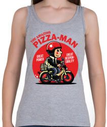 printfashion A csodálatos pizzafutár - Női atléta - Sport szürke (208275)