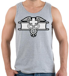 printfashion Combat Medic - Férfi atléta - Sport szürke (860131)