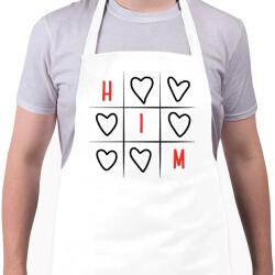 printfashion Amőba - Him - Kötény - Fehér (15599491)