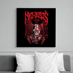 printfashion Nemesis - Vászonkép - Fekete (6651732)