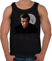 printfashion Jean-Paul Belmondo - Férfi atléta - Fekete (5333078)