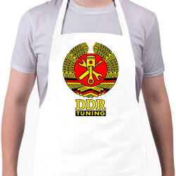 printfashion DDR NDK Műhely Tuning Címer (3 szín) - Kötény - Fehér (16195549)