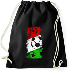 printfashion Magyar foci - Sportzsák, Tornazsák - Fekete (7282459)