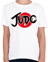 printfashion JUDO - Gyerek póló - Fehér (5008589)