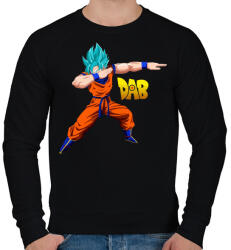printfashion Dabbing Dragon Ball - Férfi pulóver - Fekete (1107969)