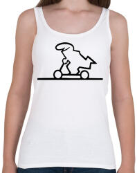 printfashion Scooter - Női atléta - Fehér (13832034)