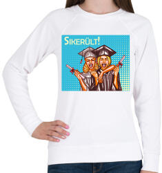 printfashion Sikerült - Popart - Női pulóver - Fehér (6337480)