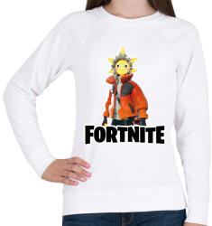 printfashion Sunspot - fortnite - Női pulóver - Fehér (15733687)
