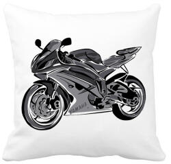 printfashion yamaha r6 - Párnahuzat, Díszpárnahuzat - Fehér (2928086)