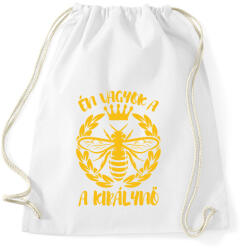 printfashion A királynő - Női - Sportzsák, Tornazsák - Fehér (13164891)