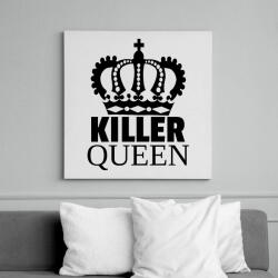 printfashion KILLER QUEEN - Vászonkép - Fehér (10778598)