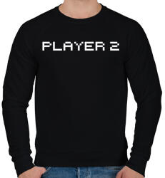 printfashion PLAYER 2 - Férfi pulóver - Fekete (657220)